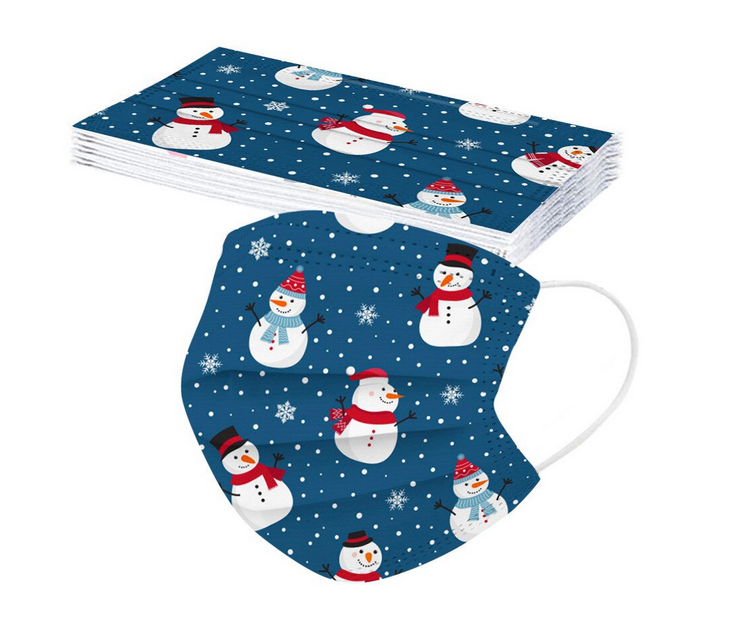 Mascarillas desechables de Navidad para niños - Socksn'Ties