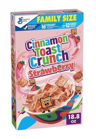 Cinnamon Toast Crunch Strawberry Cereal
