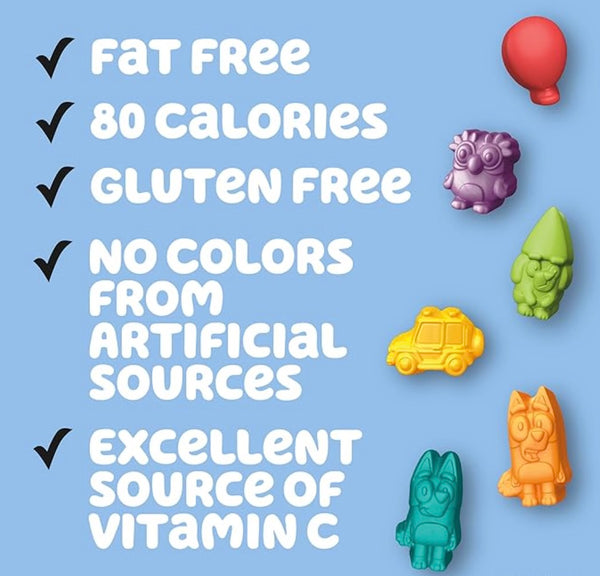 Bluey Fruit Flavored Snacks
