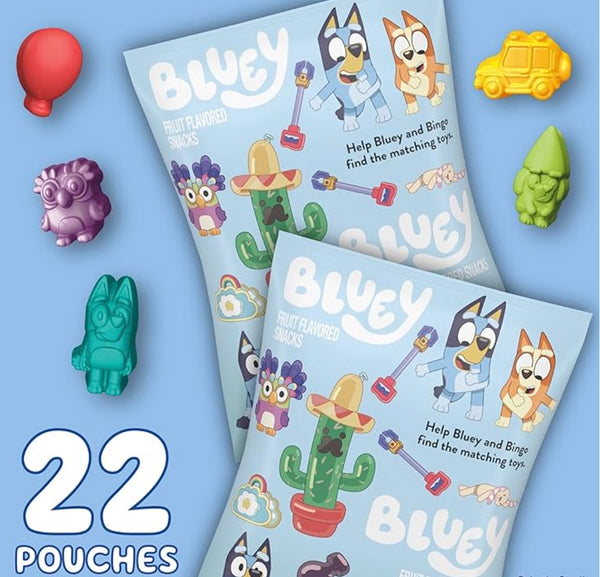 Bluey Fruit Flavored Snacks
