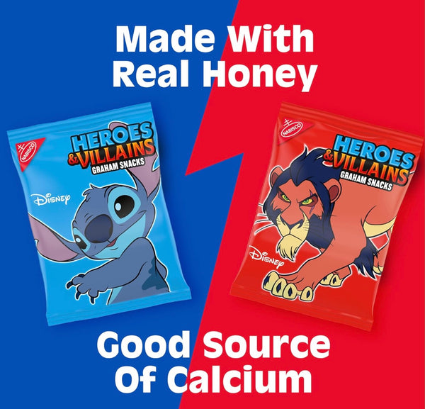 Disney Heroes and Villains Graham Snacks