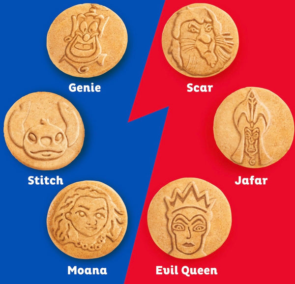 Disney Heroes and Villains Graham Snacks