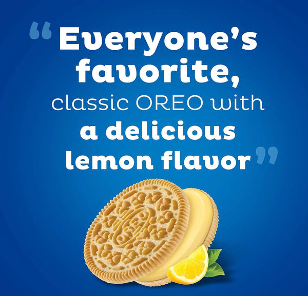OREO Lemon Creme Sandwich Cookies