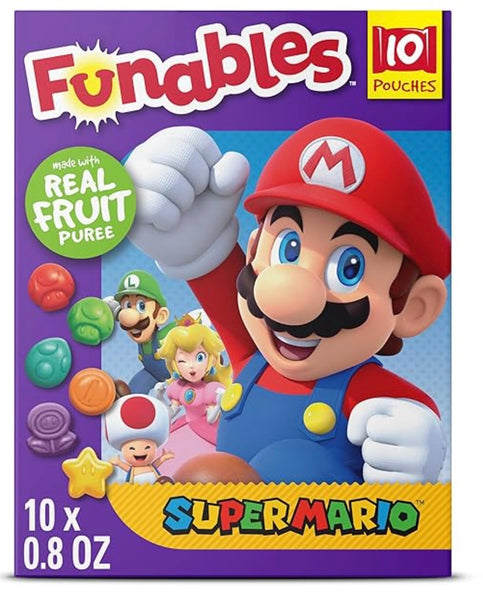 Super Mario Funables Fruity Snacks
