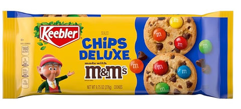 Keebler Chips Deluxe m&m Cookies