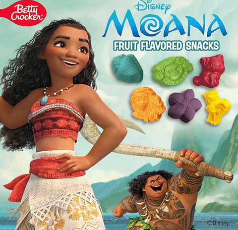 Disney Moana Fruit Flavored Snacks