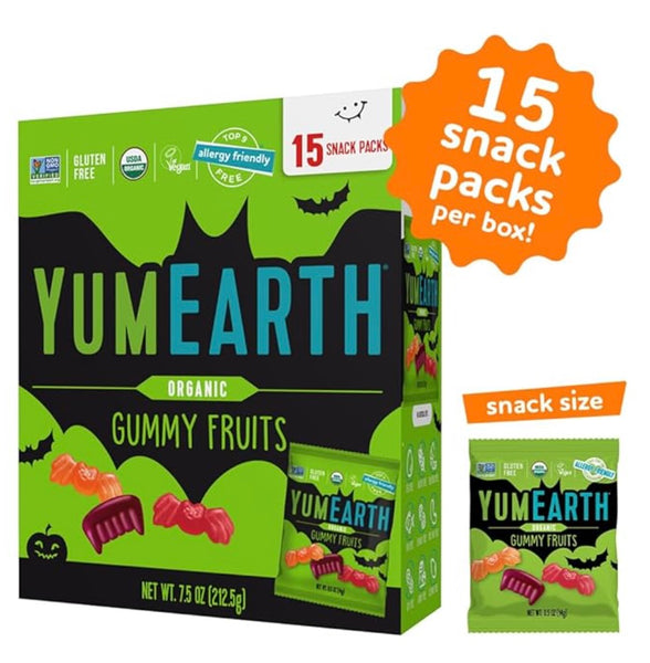 YumEarth Organic Halloween Gummy Fruits