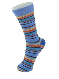 Medias de rayas azules - Socksn'Ties