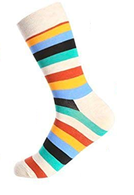 Medias de rayas de colores - Socksn'Ties