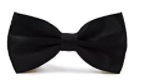 Men’s Pre-tied Adjustable Formal Bow Tie Tuxedo Solid Bowtie - Socksn'Ties