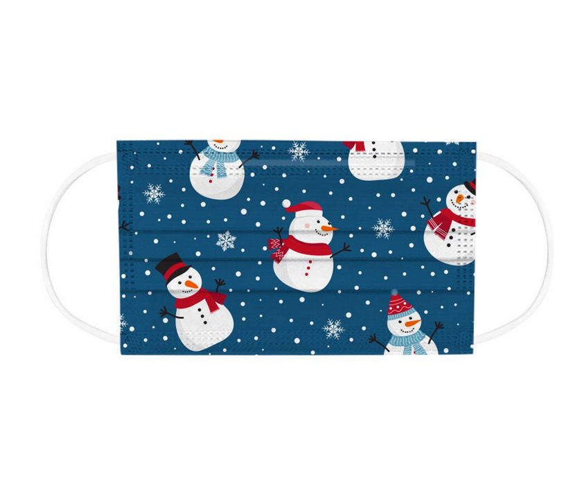 Mascarillas desechables de Navidad para niños - Socksn'Ties