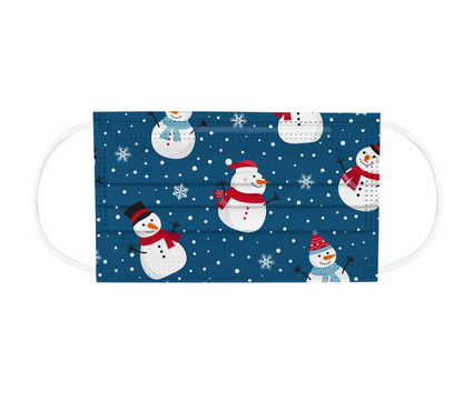 Mascarillas desechables de Navidad para niños - Socksn'Ties