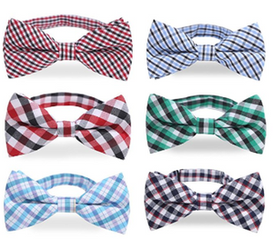 Baby Boys Toddler Bow Tie With Adjustable Neck Strap Kids Bowtie With Gift Box - Socksn'Ties