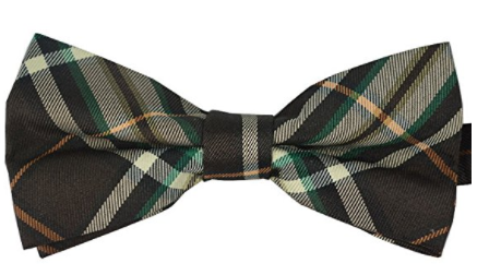 CREAM Mens Plaid Tuxedo Bow Tie - Socksn'Ties