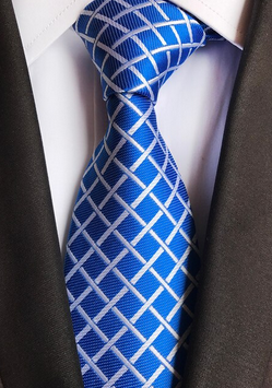 Corbata figuras cruzadas