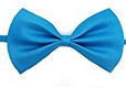 Glittermall Aqua Adjustable Boys Kids Bow Tie - Socksn'Ties