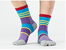 Five Finger Toe Socks GREY - Socksn'Ties