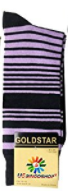 USBingoshopTM Mens Cotton Purple Dress Socks - Socksn'Ties
