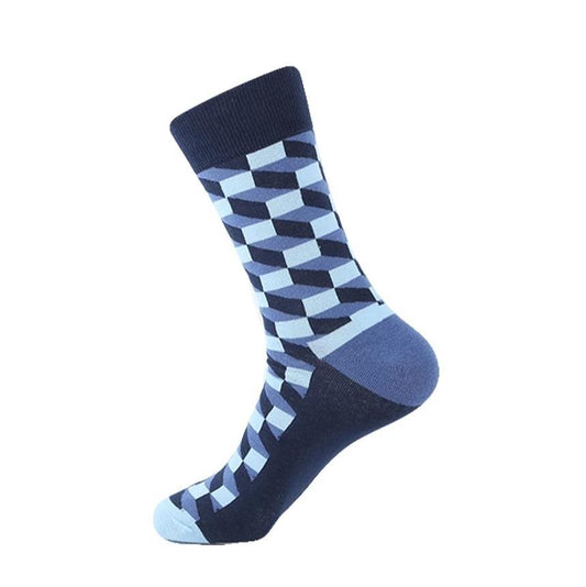 Medias cubos azules - Socksn'Ties