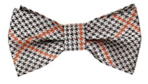 Bundle Monster Stylish Orange Adjustable Boys Bow Tie - Socksn'Ties