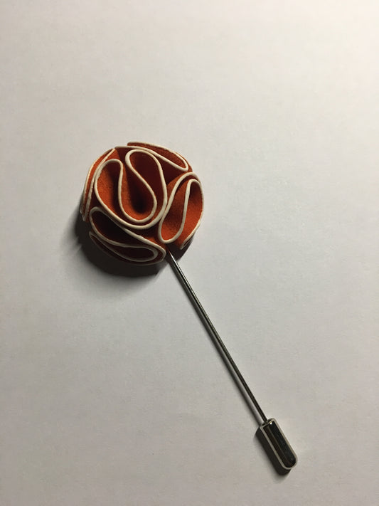 Lapel naranja - Socksn'Ties