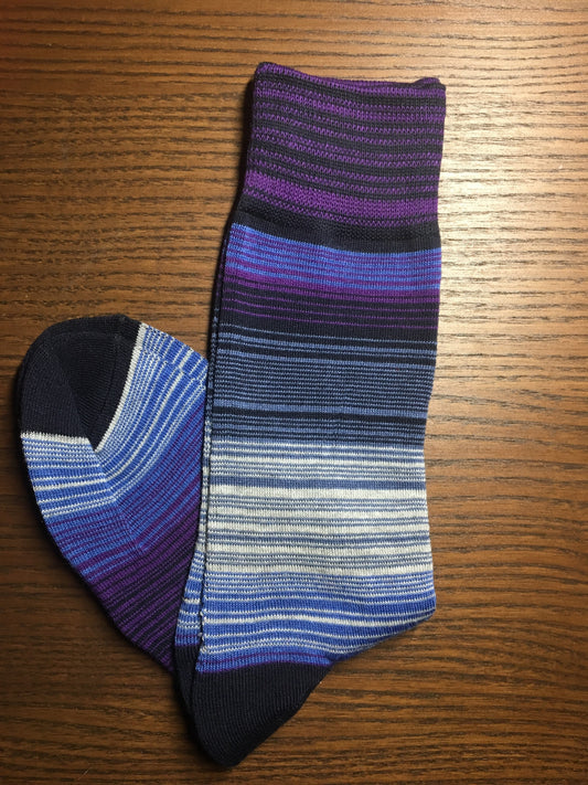 Medias rayas azules - Socksn'Ties