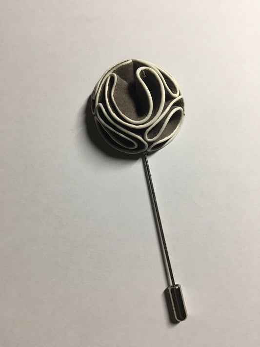 Lapel Pin Gris - Socksn'Ties
