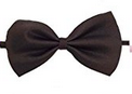 Glittermall Brown Adjustable Boys Kids Bow Tie - Socksn'Ties