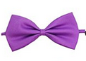 Glittermall Purpple ligth Adjustable Boys Kids Bow Tie - Socksn'Ties