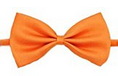 Glittermall Orange Adjustable Boys Kids Bow Tie - Socksn'Ties