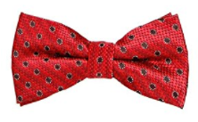 Bundle Monster Stylish Red Adjustable Boys Bow Tie - Socksn'Ties
