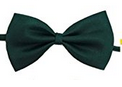 Glittermall Deep Green Adjustable Boys Kids Bow Tie - Socksn'Ties